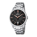 Festina Men'S Classics Stainless Steel Watch Bracelet
