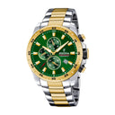 Festina Men'S Golden Stainless Steel Watch Bracelet