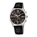 Festina Men'S Timeless Chronograph Leather Watch Bracelet