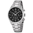 Festina Men'S Blue Timeless Chronograph Stainless Steel Watch Bracelet