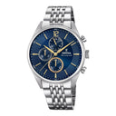 Festina Men'S Timeless Chronograph Stainless Steel Watch Bracelet