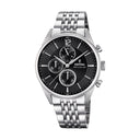 Festina Men'S Timeless Chronograph Stainless Steel Watch Bracelet