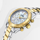 Festina woman's nacre steel watch bracelete