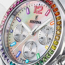 Festina rainbow woman's nacre watch
