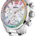 Festina rainbow woman's nacre watch