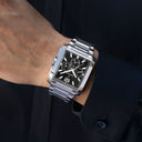 Festina watch  black stainless steel strap, men