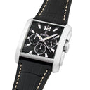 Festina men's grey silver leather watch bracelet