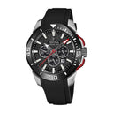 Festina chrono bike men's black rubber watch bracelet