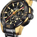 Festina men's black special editions 316l stainless steel watch bracelet