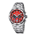 Men's festina chrono bike blue watch with stainless steel strap