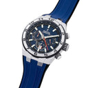 Men's festina chrono bike blue watch with rubber strap