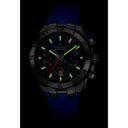 Men's festina chrono bike blue watch with rubber strap