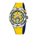 Men's festina chrono bike blue watch with rubber strap