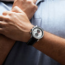 Festina men's green timeless chronograph leather watch bracelet