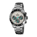 Festina black ceramic stainless steel watch bracelet