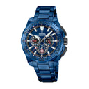Festina men's watch chrono bike special edition  blue steel strap