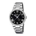 Festina boyfriend watch  black steel strap, women's