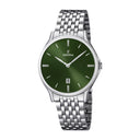 Festina men's green watch