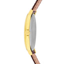 Festina classics watch  white leather strap, men