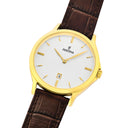 Festina classics watch  white leather strap, men