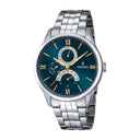 Festina men's blue stainless steel watch bracelet