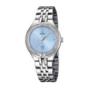Festina women's blue mademoiselle stainless steel watch bracelet