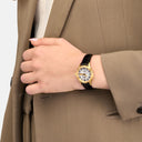 Festina watch  silver leather strap, women's