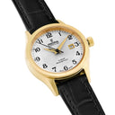 Festina watch  silver leather strap, women's