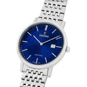 Festina swiss made watch  blue steel strap, men's