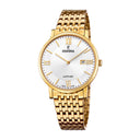 Festina swiss made watch  silver steel strap, men's