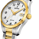 Festina swiss men's white swiss made stainless steel watch bracelet