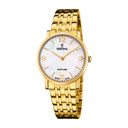 Festina swiss women's beige watch