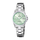 Festina swiss made women's green stainless steel watch bracelet