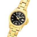 Festina swiss made women's black stainless steel watch bracelet