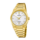 Festina women's watch swiss made rivé  silver