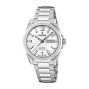 Festina swiss made men's silver watch