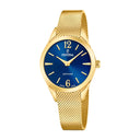 Festina swiss made women's beige grace stainless steel watch bracelet