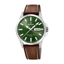 Festina men's green watch