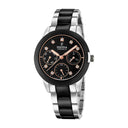 Festina ceramic watch  white steel strap, women