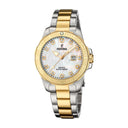 Festina women's cream stainless steel watch bracelet