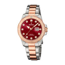 Festina woman's bordeaux watch