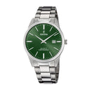Festina men's green watch