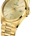 Festina classic steel watch  white steel strap, men's