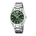 festina alegria women's green stainless steel watch bracelet