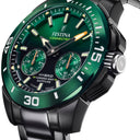 Festina men's green connected 316l stainless steel