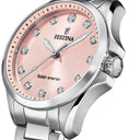 Festina women's cream solar energy stainless steel