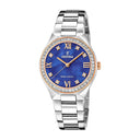 Festina women's blue solar energy stainless steel