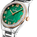 Festina women's blue solar energy stainless steel