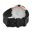 Swiss watch jaguar diplomatic for men, black.