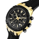 Swiss watch jaguar diplomatic for men, black.